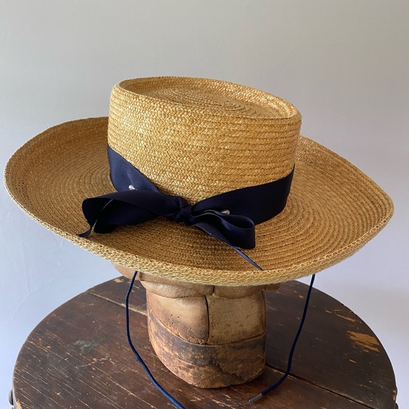 Nordstrom’s Straw Hat made in Italy. Size 6-6.75 main image 8
